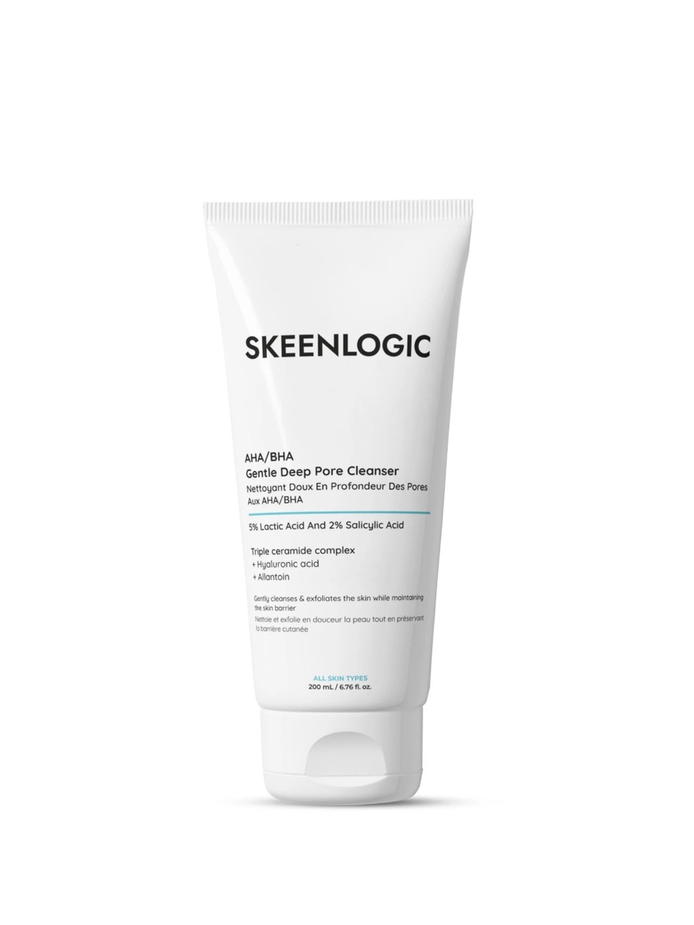 Skeenlogic AHA/BHA Gentle Deep Pore Cleanser - Top Rated and Viral!